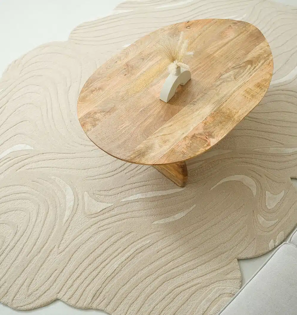 Luxurious Multi Color Hand Tufted Rug - Image 6