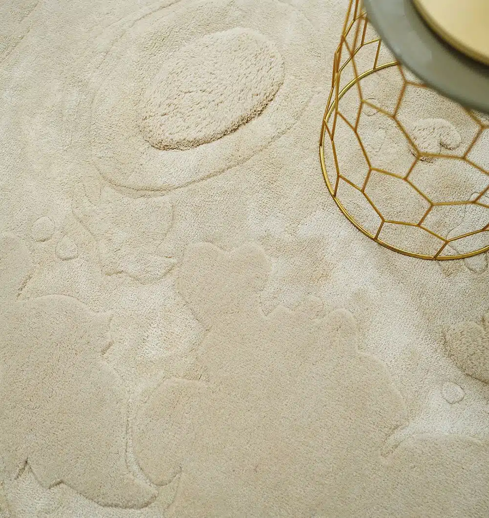 Natural Color Handmade Area Rug - Image 2