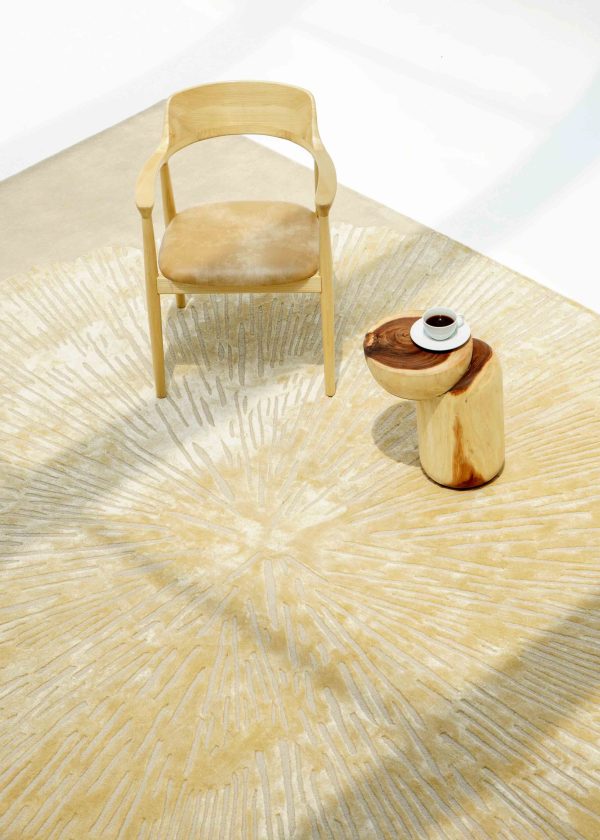 Dune Drift Handcrafted Texture Rug