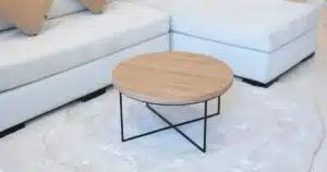 rug care tips showing vacuum cleaning and maintaining soft carpet texture